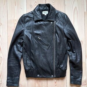 Aritzia Leather Jacket XS